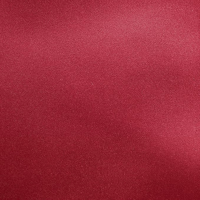 Ultimate Textile 17x17-Inch Square Satin Cloth Napkins, Red, Set of 60 - Image 2