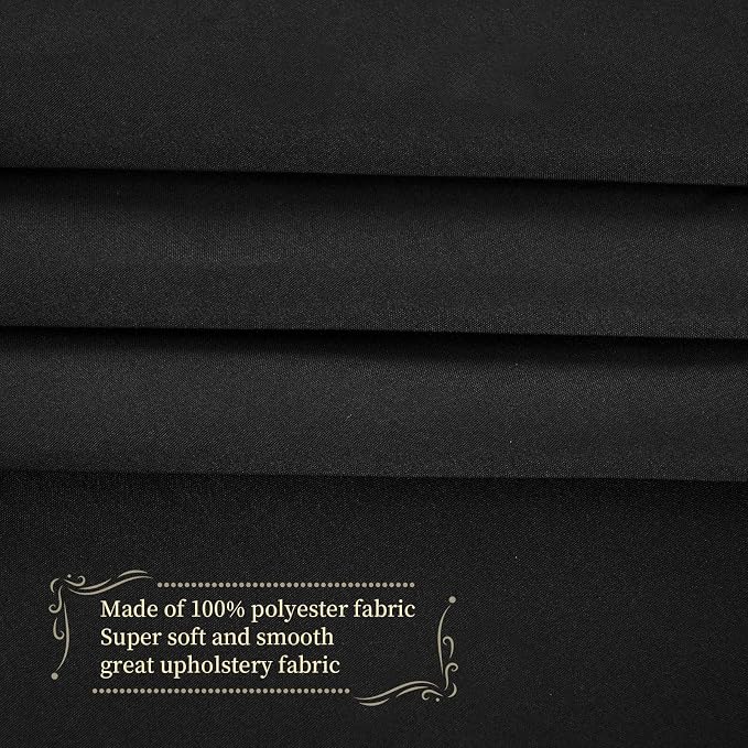 fani 8 Pack Black Square Tablecloth 52 x 52 Inch, Polyester Fabric | Table Cloth for Square Tables, Stain Wrinkle Resistant Washable, TableCovers for Wedding Party Banquet Dining Tables - Image 8