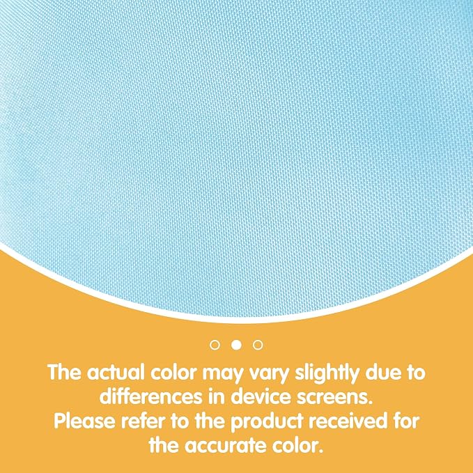 BRILLMAX 4 Pack Light Blue Round Tablecloths 120 Inch for 60" Tables | 150 GSM Polyester Fabric, Floor Length Drop, Water, Stain & Wrinkle Resistant Cloth Cover for Wedding Reception Banquet Party - Image 5