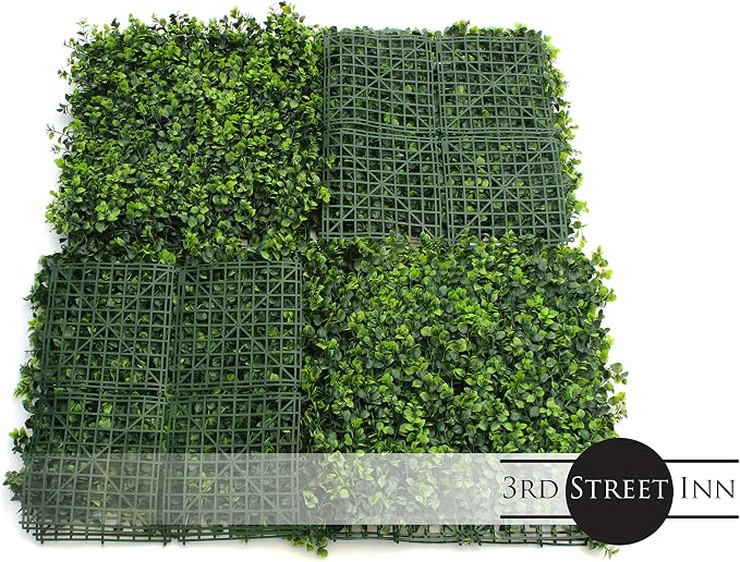 3rd Street Inn Artificial Greenery Wall Panels for Privacy - 12-Pack - Image 4
