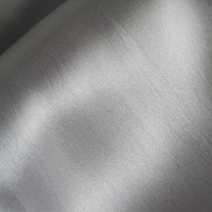 Balsa Circle 10 pcs 12 x 108 inch Silver Satin Table Runners Wedding Table Top Party Supplies Reception Linens Decorations - Image 3