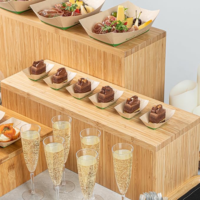 Restaurantware Food Tray/Boat, 2 oz, 400 Ct - Image 7