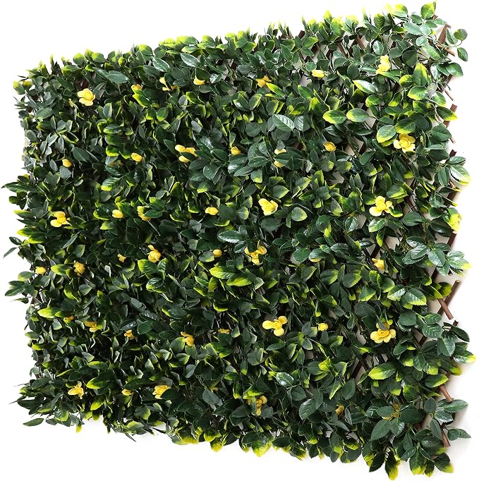 3rd Street Inn Artificial Greenery Bamboo Trellis for Privacy - 1 Pack by 3rdStreetInn