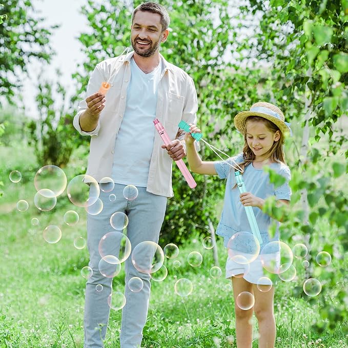 Mr. Pen- Bubble Wands, 2 Pack, 14.3 Inches, Big Bubble Wands, Bubbles Party Favors for Kids, Blowing Bubbles, Bubble Sticks for Kids