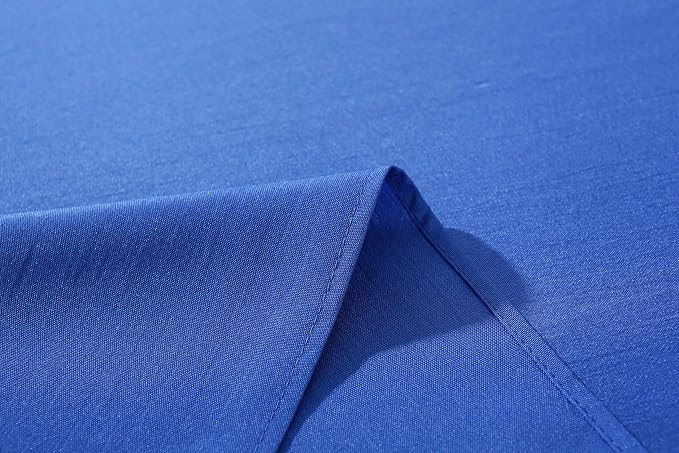 5 Pack Square Tablecloth 70 x 70 Inch Royal Blue Tablecloth, Polyester Fabric Washable Table Cloth for Home, Party, Wedding or Restaurant Use. - Image 6
