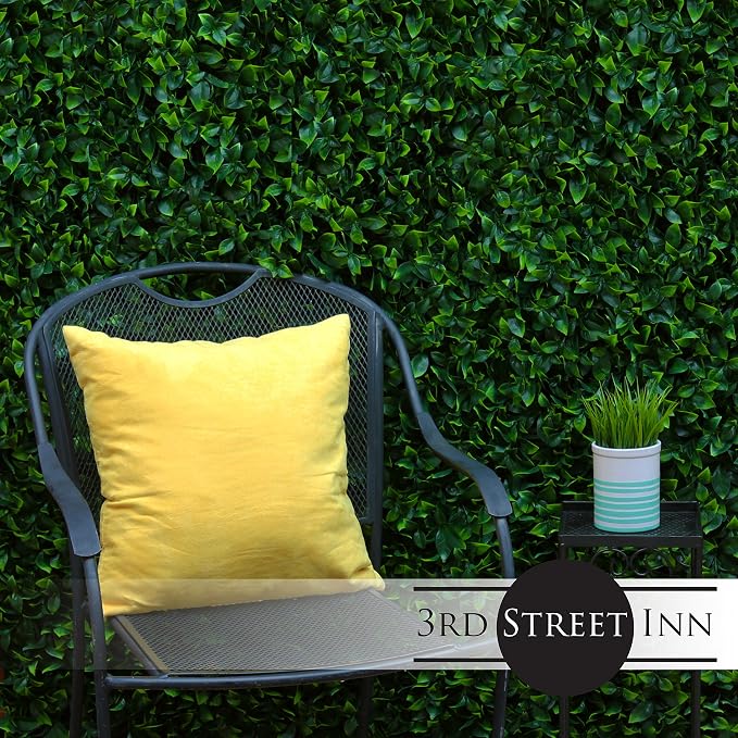 3rd Street Inn Artificial Greenery Wall Panels for Privacy - 2-Pack - Image 8